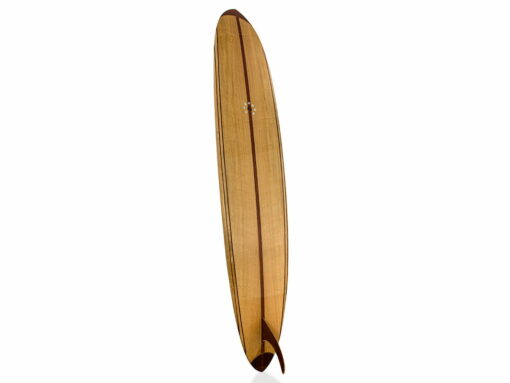 9 Gun Malibu Wooden Surfboard