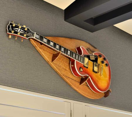 Man Cave Commission Designer Guitar Wall Hanger 2