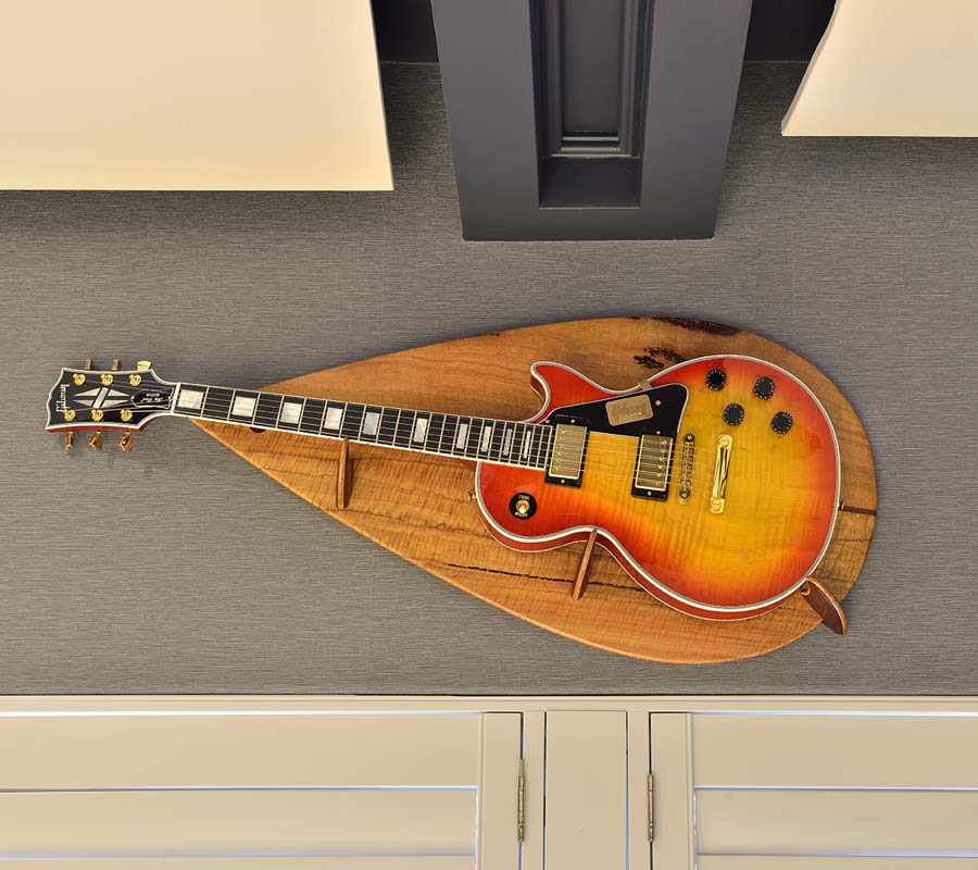 Man Cave Commission Designer Guitar Wall Hanger