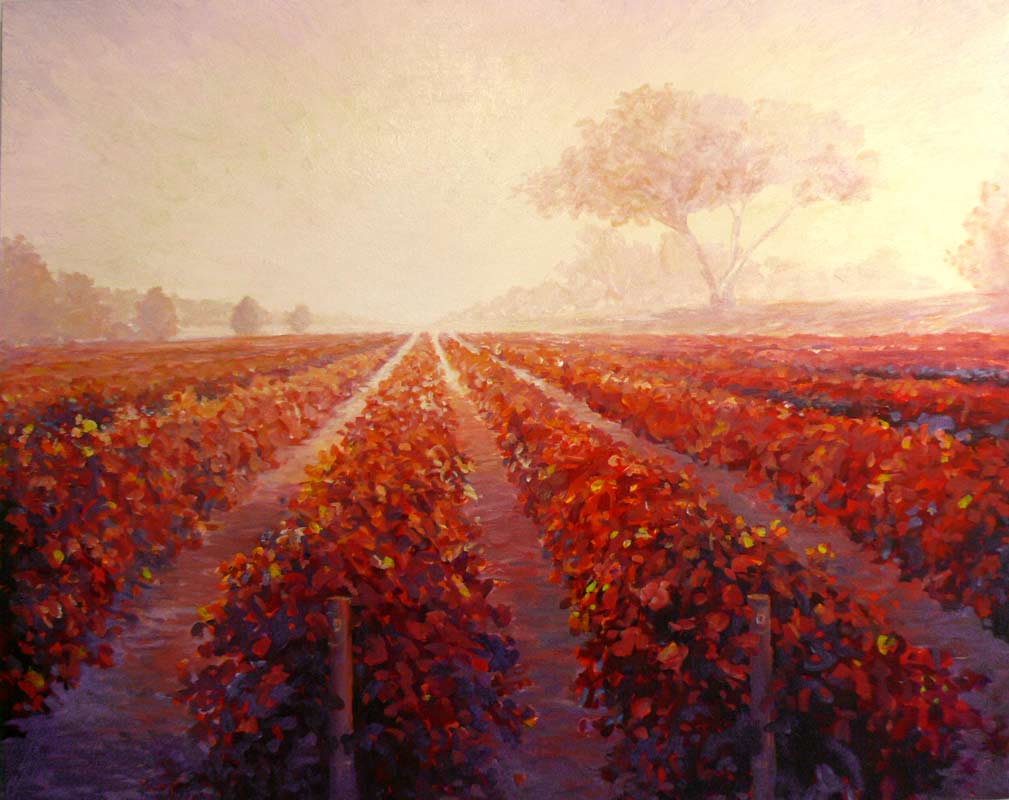 Peter Scott Sunrise Painting