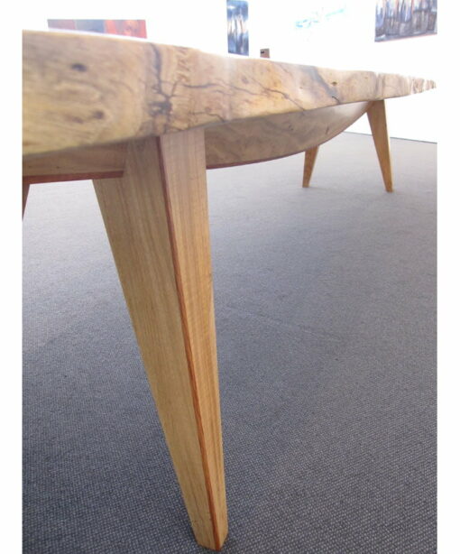 The Hull 4 2m Marri Single Slab Dining Table