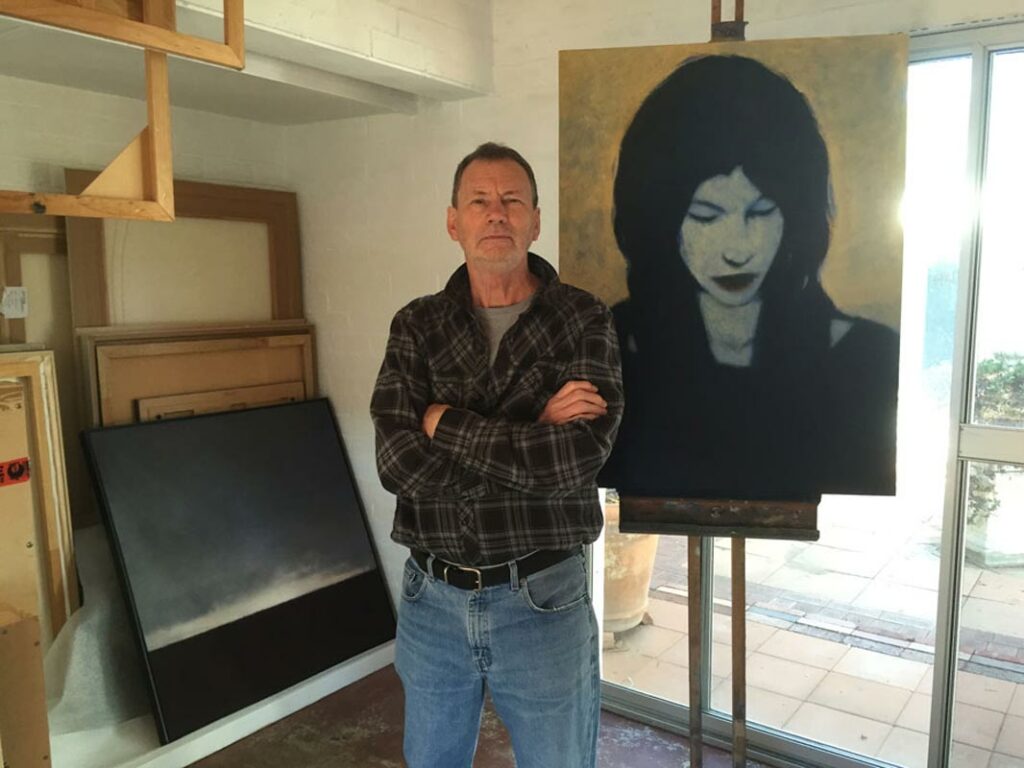 Alan Marshall Portrait Artist Studio Image