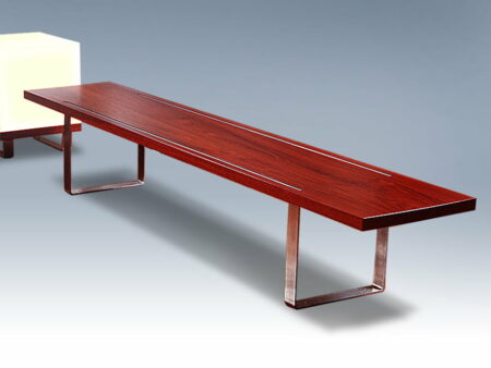 Reef Jarrah Timber Low Bench