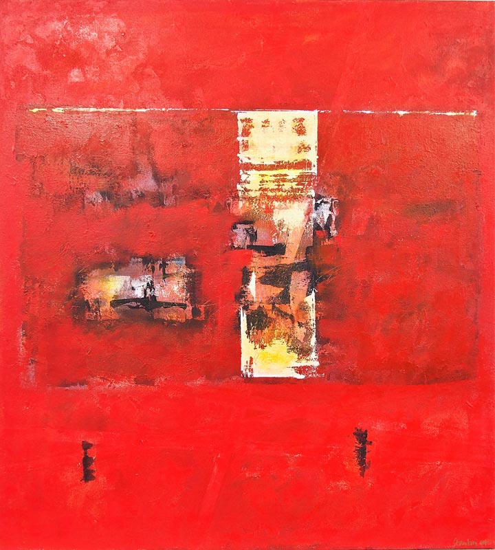 Ralph Stanton Symphony In Red Painting