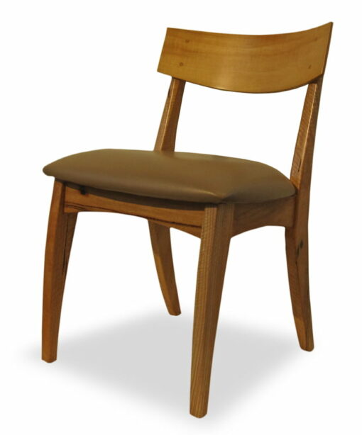 Dance Dining Chair With Small Square Back Side