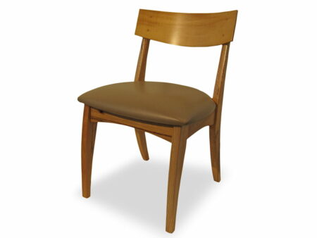 Dance Dining Chair With Small Square Backrest Front
