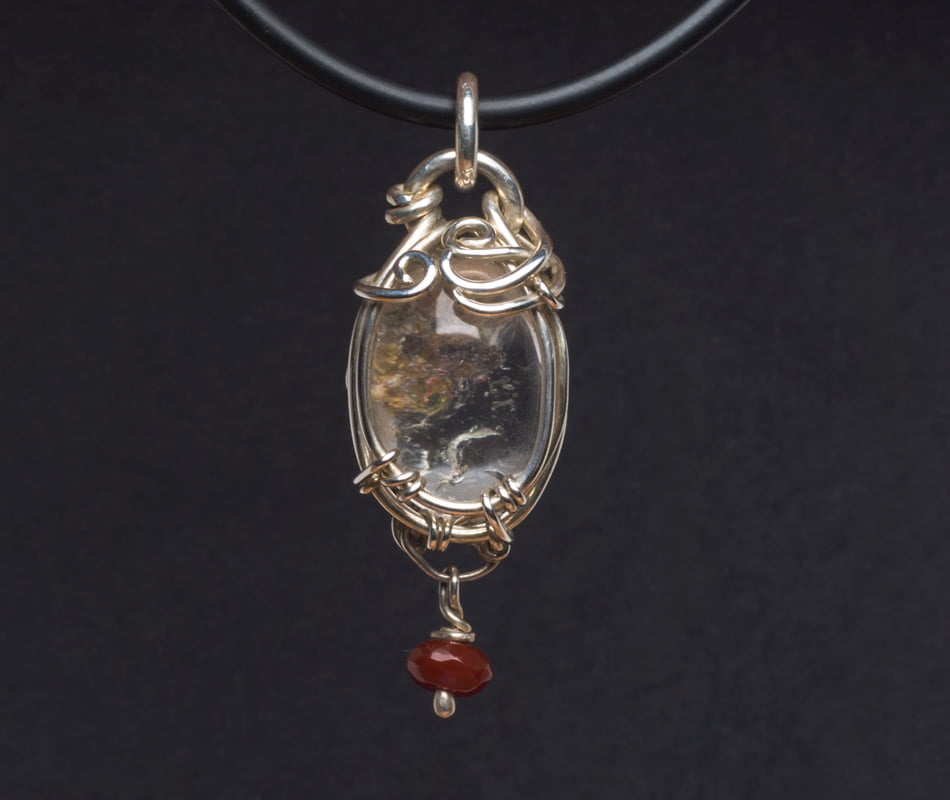 Emma Cotton Princess Quartz Pendant