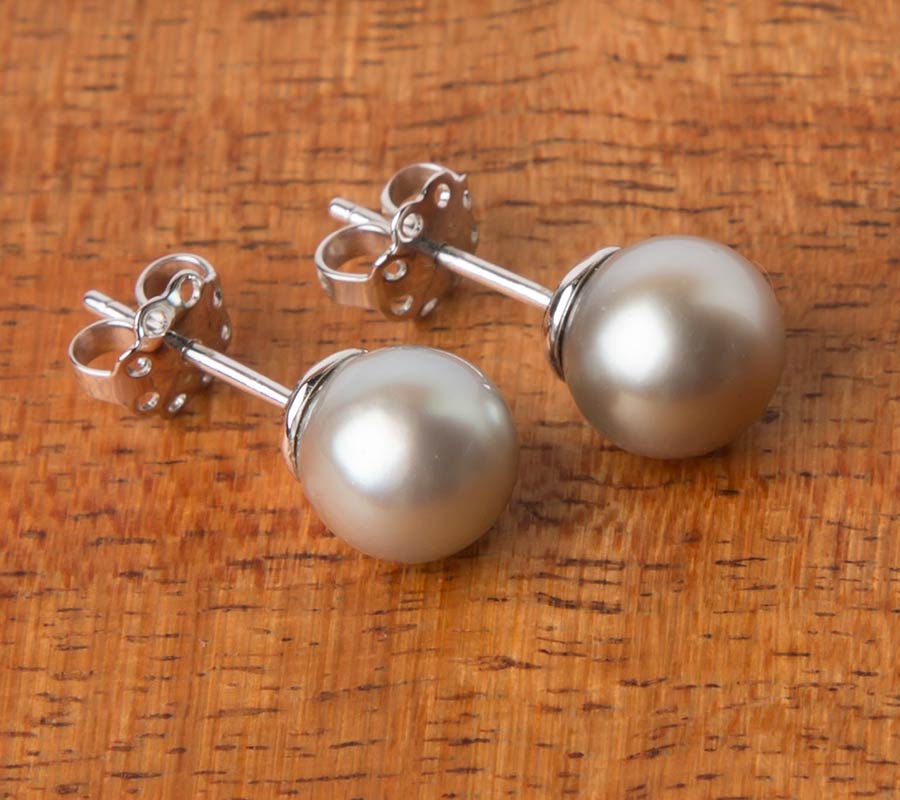 Jane Liddon - Black Lip Pearl Studs Jane Liddon - Black Lip Pearl Studs