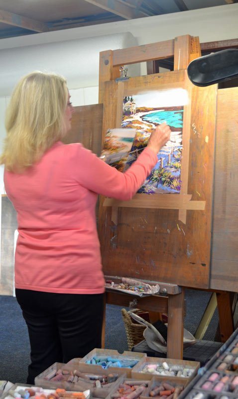 Shirley Fisher Paintings Artist Studio