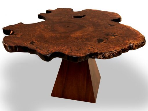 Unique Jarrah Burl Dining Table