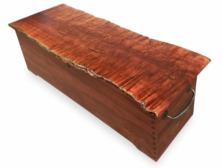 Flame Jarrah Blanket Chest