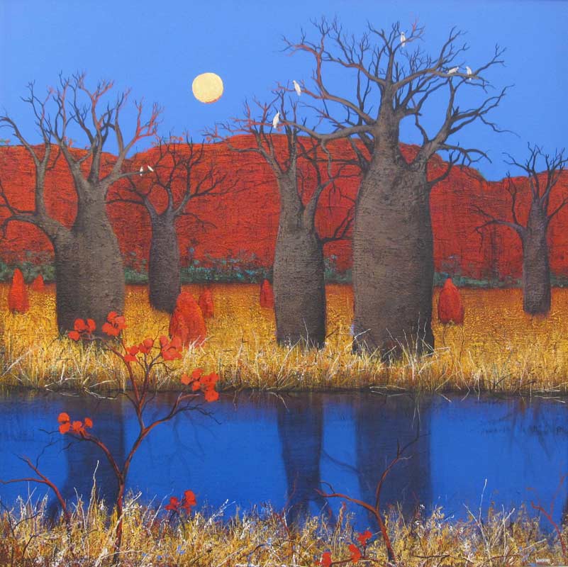 Ingrid Windram Kimberley Red 2 Painting