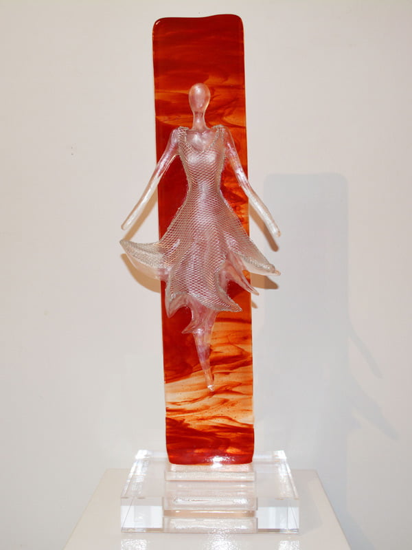 NKE05-Nadai-Kesic-The-Dress---Sunset--58x19x17cm-Front-$1,800 Nada Kesic - The Dress - Sunset