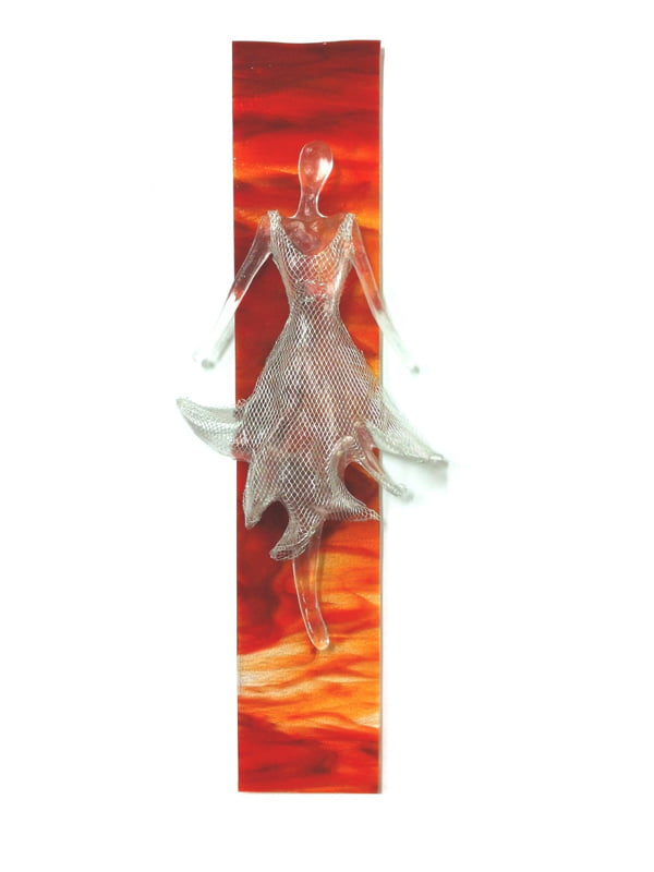 Nadia Kesic - The Dress Sunset D - Glass Sculpture Nada Kesic - The Dress - Sunset