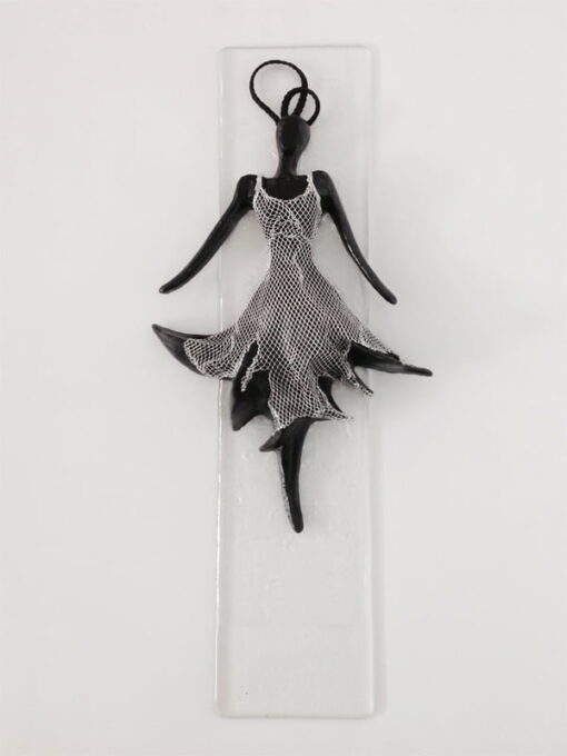 Nadis Kesic The Dress Moonlight D Glass Sculpture