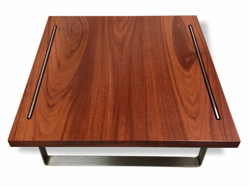 Reef Square Coffee Table Jarrah Timber Top