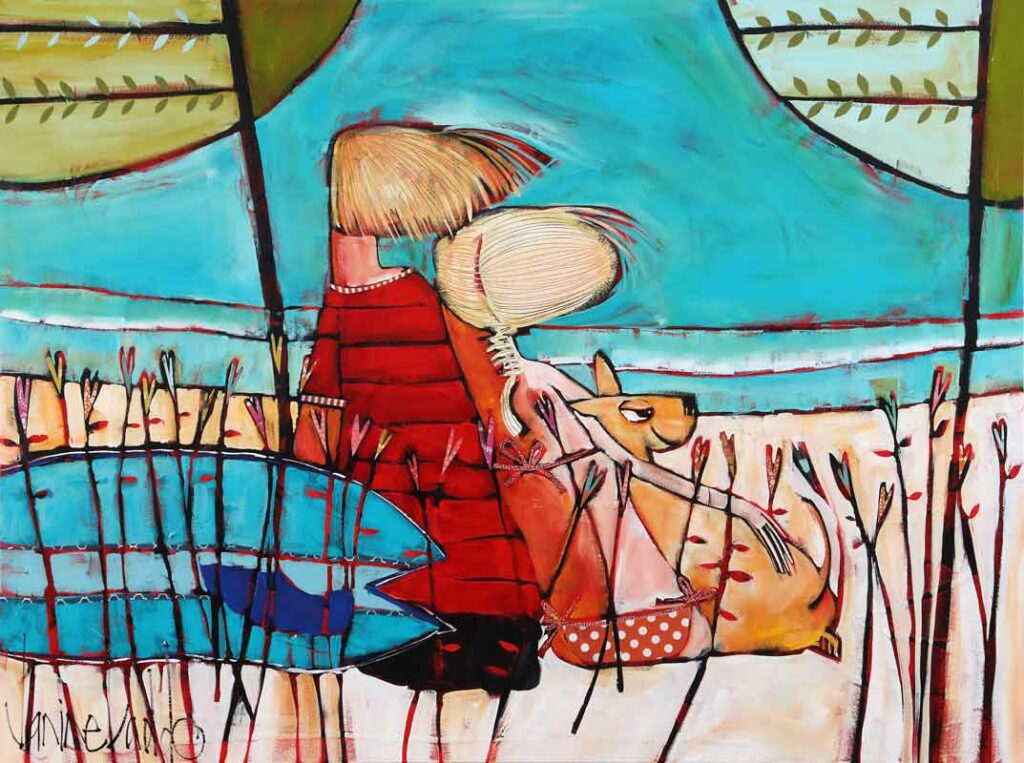 Janine Daddo The Perfect Set Painting