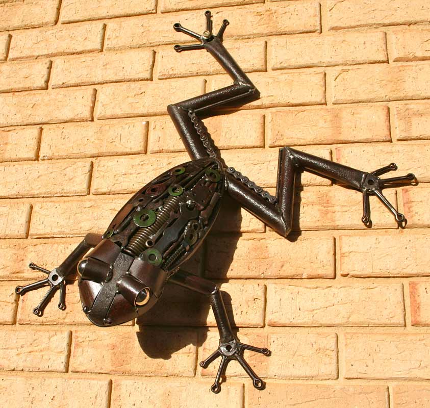 Jordan Sprigg Australian Tree Frog Metal Sculpture