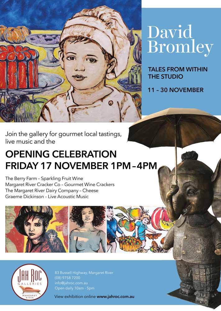 David Bromley Exhibition Poster Website