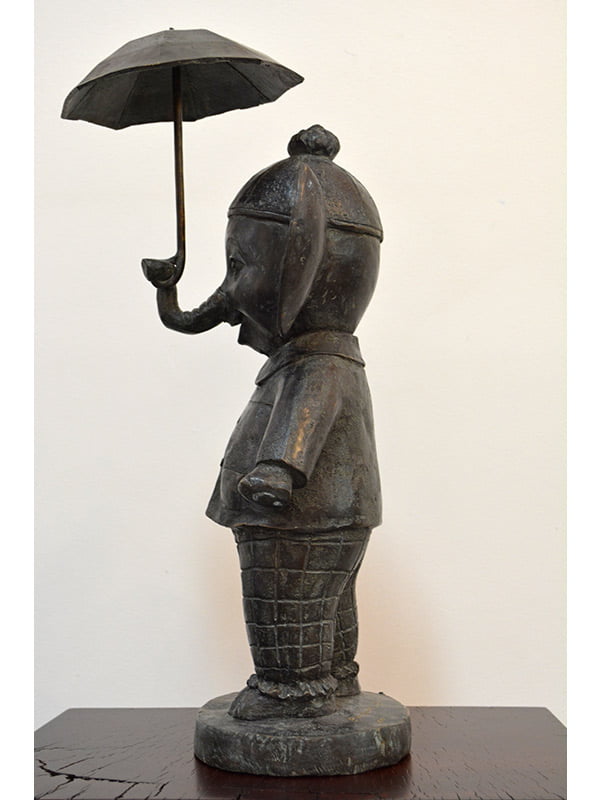 David Bromley Elephant Bronze • JahRoc Galleries