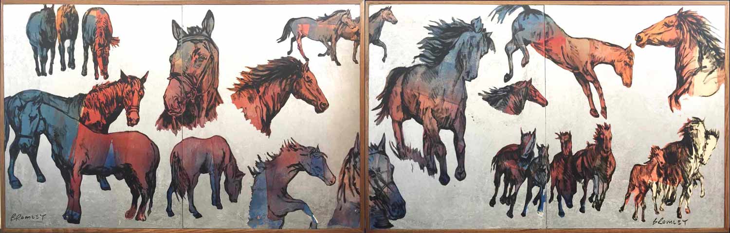 David Bromley Big Horses I Ii Together David Bromley Big Horses I Ii Together
