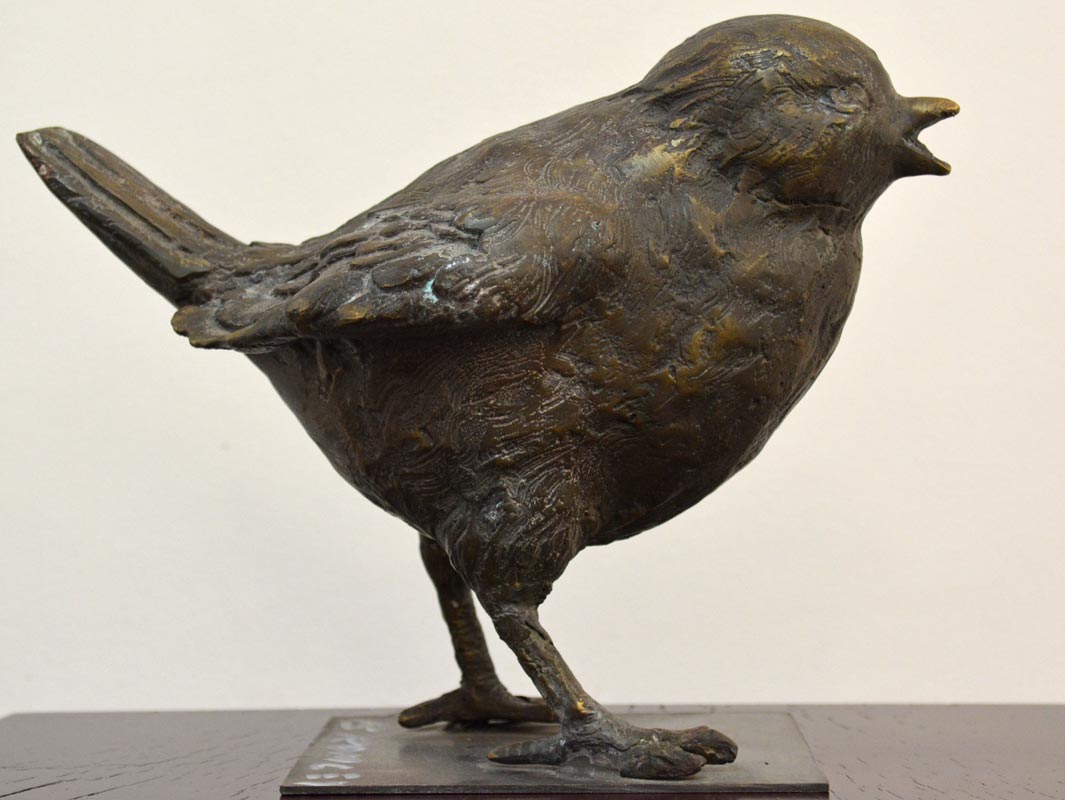 David Bromley Bird 1 Side Sculpture David Bromley Bird 1 Side Sculpture
