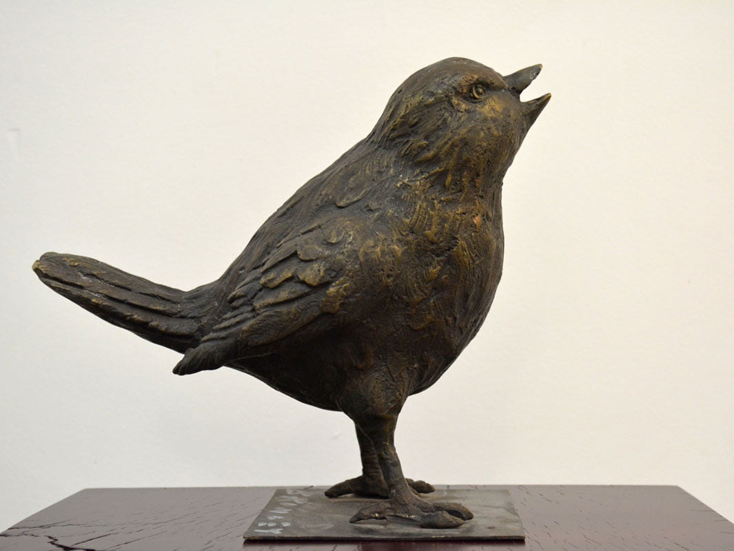 David Bromley Bird 2 Side Sculpture