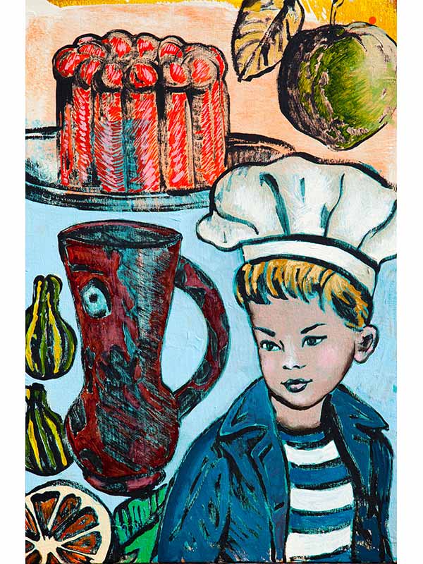 David Bromley Rebel In The Kitchen Artwork David Bromley Rebel In The Kitchen Artwork