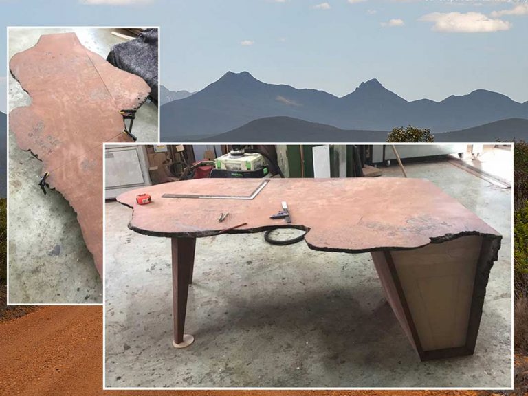 Folded Ranges Burl Desk In The Making Fine Art Folded Ranges Burl Desk In The Making Fine Art
