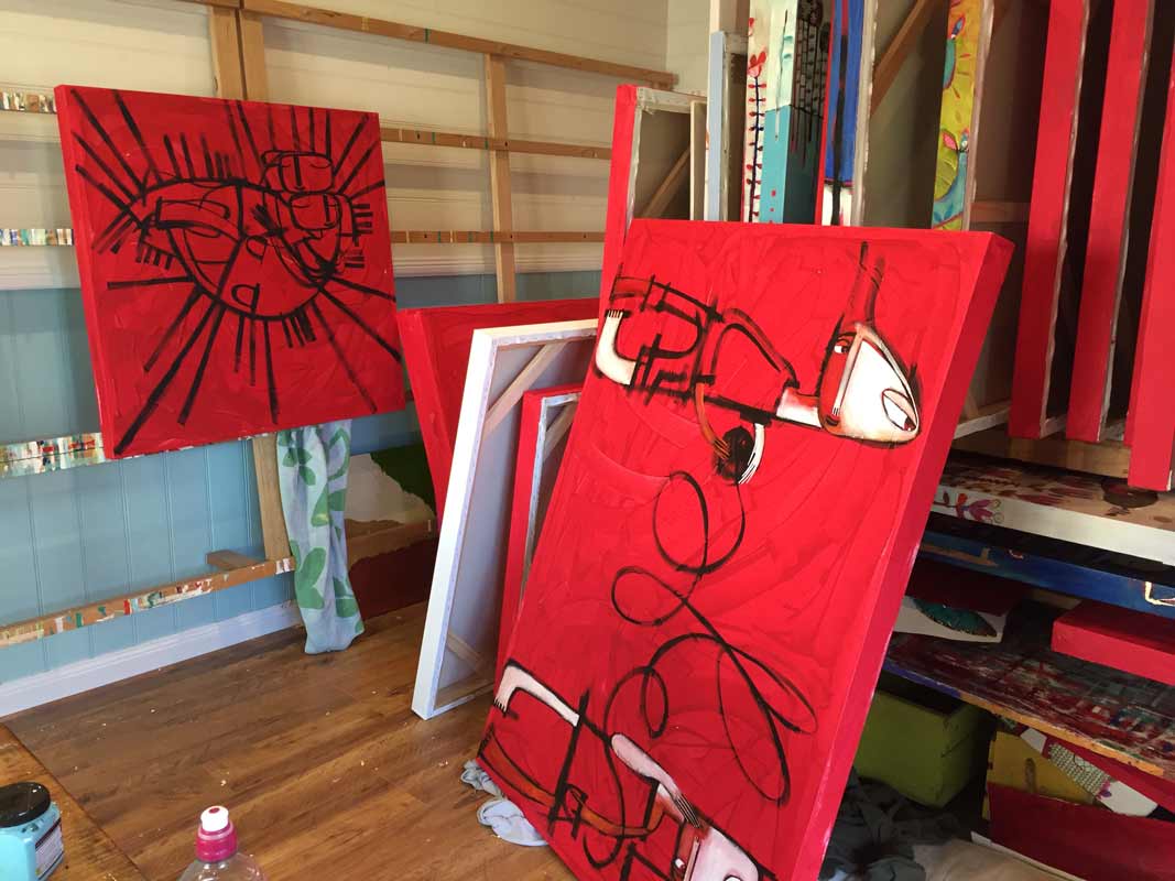 Janine Daddo Artist Studio 7 Janine Daddo Artist Studio 7