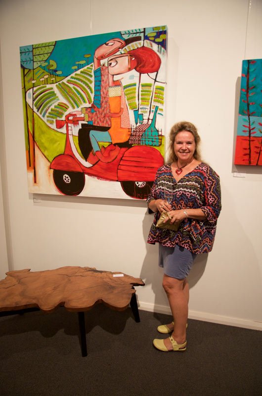 Janine Daddo Exhibition Opening Night At Jahroc Galleries 6