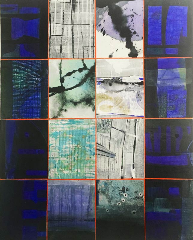 Geoffrey Wake 16 Windows Night And Day Painting 1