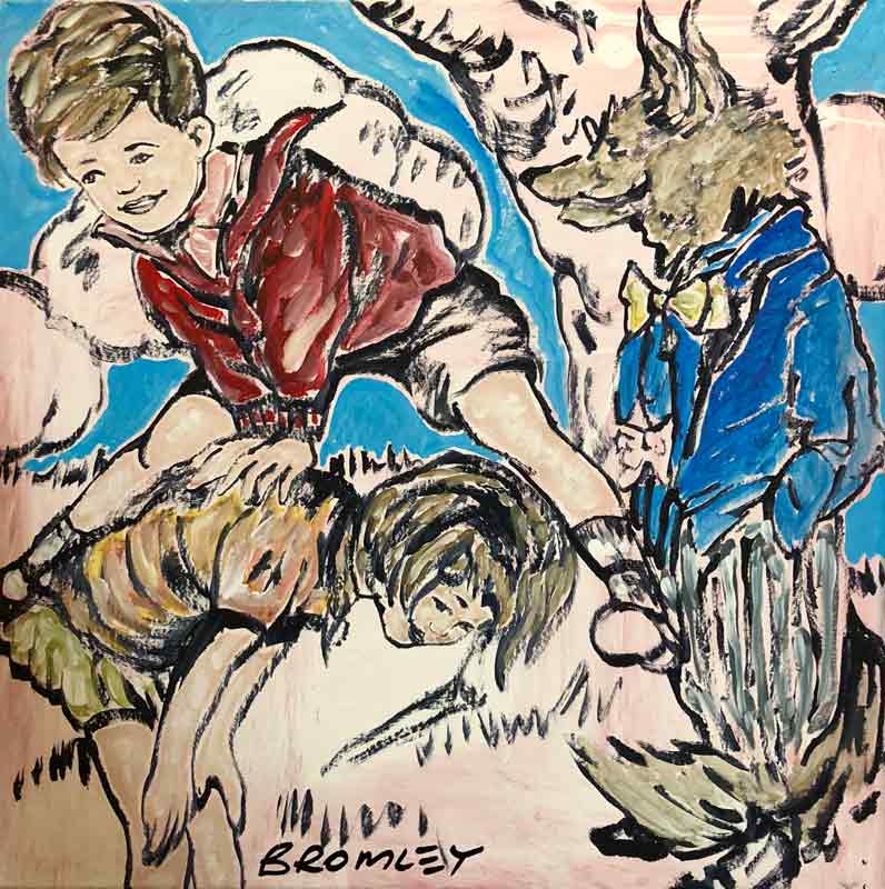 David-Bromley-Adventures-On-Sunday-Painting-Children's Series david bromley adventures on sunday painting childrens series