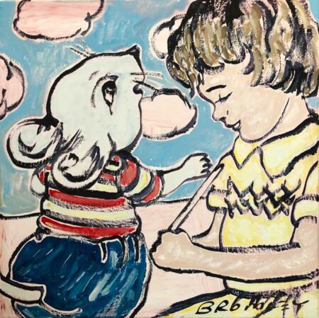 David Bromley The Young Author Painting Childrens Series