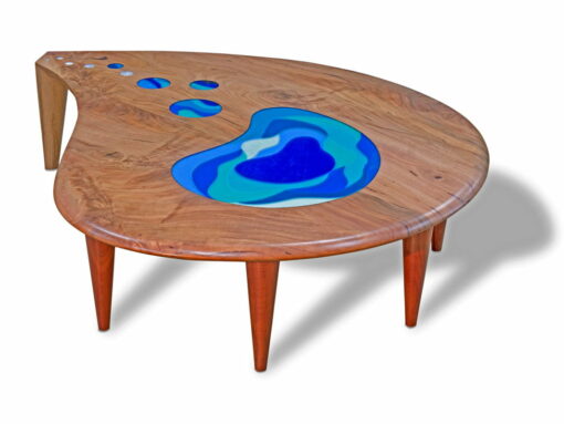 Lagoon Coffee Table Marri With Glass Commission 2