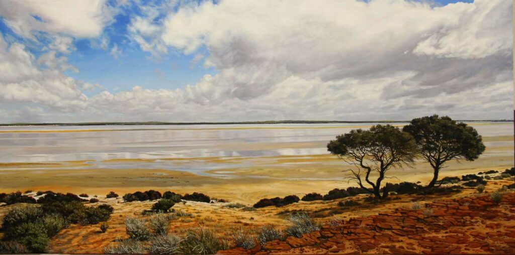 Christine Lawrence Mongers Lake Painting