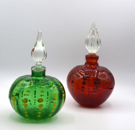 Gordon Studio Glass Kaleidoscope Bottles