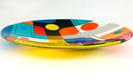 Margaret Heenan Retro Collective Glass Platter