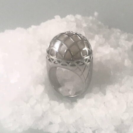 Liddon Pearls Cage Pearl Ring 1