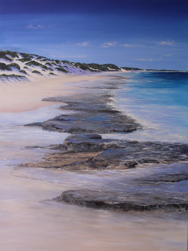 Ann Steer Ocean Breeze Acrylic Painting Ann Steer Ocean Breeze Acrylic Painting