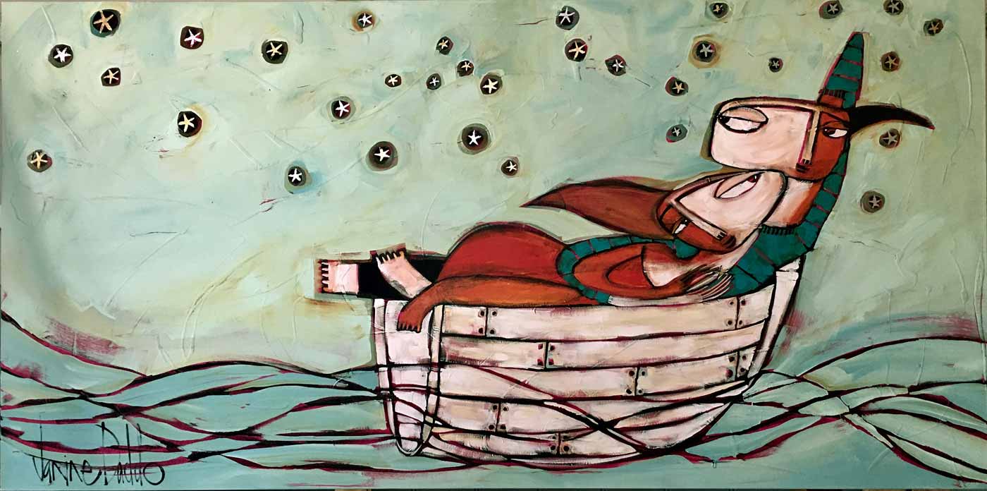 Janine-Daddo-Catch-The-Stars-Painting janine daddo catch the stars painting