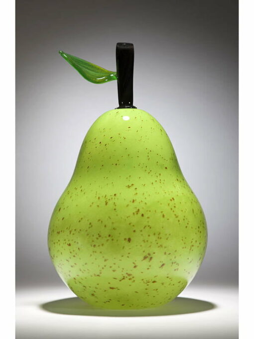 Grant Donladosn Pear Sculpture Glass Front