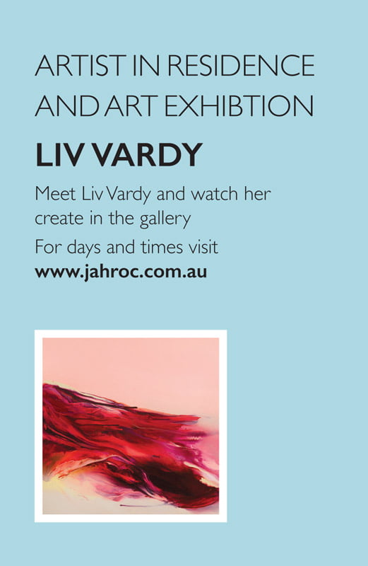 Liv Vardy Artist In Residence At Jahroc Galleries