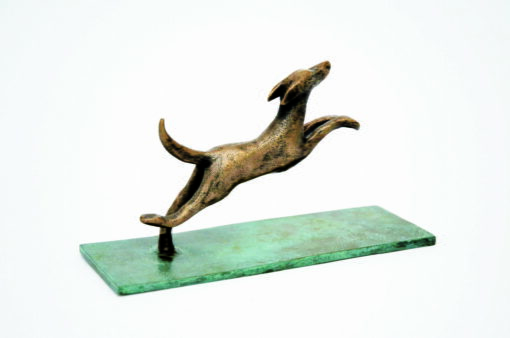 Yuko Takahashi Catch Me Bronze Sculpture Side Scaled