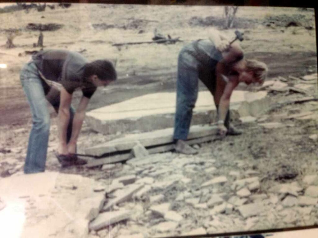 Jahroc Story So Far Kevin And Gary Splitting Toodyay Stone