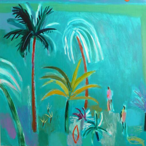 Becky Blair Coconut Walk Painting