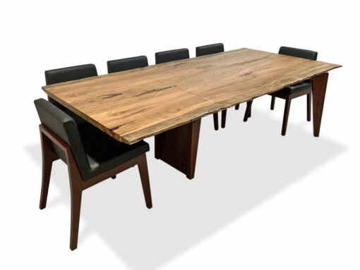 Stirling Extension Dining Table Extended With Bremer Chairs