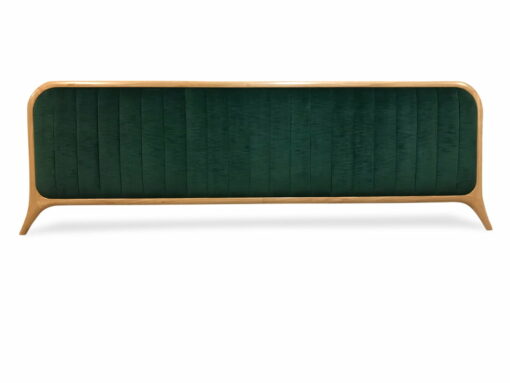 Grandeur Upholstered Wooden Bead Head