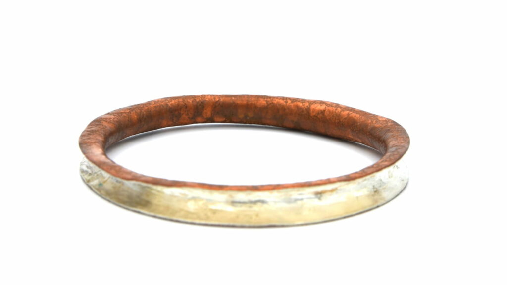 Michelle Gauntlett Bi Metal Antio Clastic Bangle