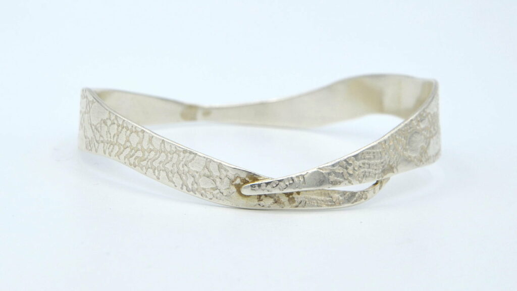 Michelle Gauntlett Fine Silver Antique Pieces Bracelet